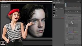 How I EDIT PORTRAITS Using The NEW MASKING in Lightroom [upl. by Staley]