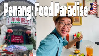 Penang Food Paradise  Malaysia food foodie travel traveling malaysia penang youtuber [upl. by Aliuqat514]