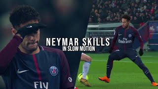 Neymar SKILLS  Slow MO  4K Upscaled [upl. by Wandie]