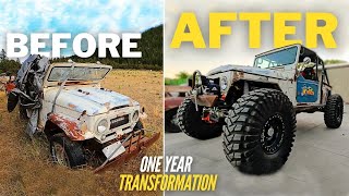 Controversial Build That Turned This Forgotten FJ45 Into The Ultimate Rock Crawler [upl. by Ledba]