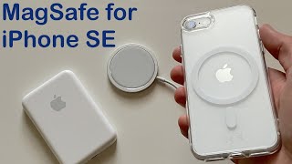 MagSafe на iPhone SE [upl. by Lletnwahs]