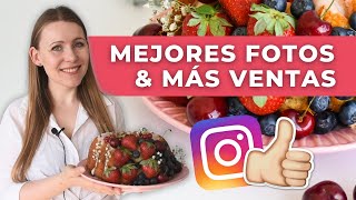 Cómo Tomar BUENAS FOTOS de PASTELES amp POSTRES para INSTAGRAM 📲 Que te ayudan a Vender Más [upl. by Airun860]