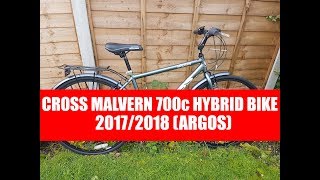 CROSS MALVERN 700c MENS HYBRID BIKE from Argos [upl. by Euqinomahs]