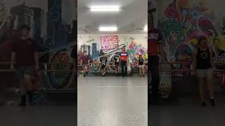 Townsville Tappers  Beginners class routine Toto Africa [upl. by Ahsinom]