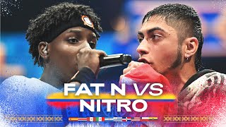 FAT N vs NITRO  Semifinal  Red Bull Batalla Internacional 2023 [upl. by Akeirahs117]