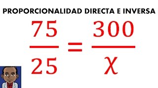 PROPORCIONALIDAD DIRECTA E INVERSA  Profe Super J [upl. by Alatea]