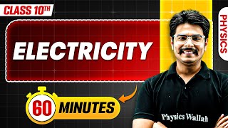 Electricity in 60 Minutes  Mind Map Series for Class 10th [upl. by Iah]