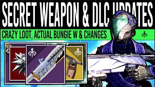 Destiny 2 HIDDEN WEAPON amp EARLY TFS LOOT Exotic SECRETS Wish Roadmap Frosty Glaive New Unlocks [upl. by Bonneau]