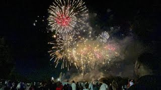 2024 CANADA DAY FIREWORKS BAYFRONT PARK HAMILTON fireworks canadadaycelebration [upl. by Barnett]