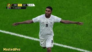 🔴CONGO vs SOUTH AFRICA ⚽ CAF AFRICA CUP 2025 MOROCCO QUALIFICATIONS ⚽ FOOTBALL GAMEPLAY [upl. by Aninad]