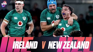 Ireland v New Zealand  Match Highlights  Autumn Nations Series [upl. by Norval]