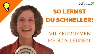 Schneller lernen mit Merkwörtern  So funktionieren Akronyme [upl. by Anitsugua]