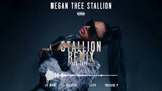 Megan Thee Stallion  Stallion Remix feat Pleasure P Lil Wayne Latto amp Ice Spice HVLM [upl. by Sherwynd]