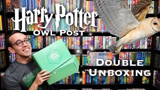 HARRY POTTER GEEK GEAR WIZARDRY DOUBLE UNBOXING DECEMBER amp JANUARY [upl. by Nostaw]