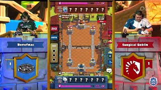 Surgical Goblin vs Boeufmac  NRG vs Liquid  Clash Royale League CRL West Fall 2019  Week 6 Day 1 [upl. by Eirelam521]