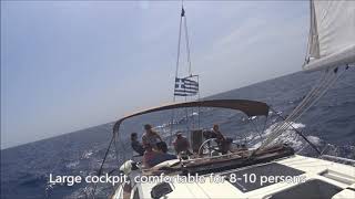 Elan Impression 444  Sail in Greek Waters [upl. by Edahc]