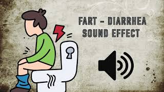 Fart  Diarrhea  Sound Effect  High Quality [upl. by Eelinej558]