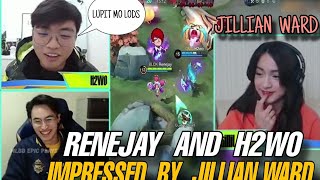 RENEJAY AND H2WO DIDNT EXPECT JILLIAN WARD WAS THIS GOOD [upl. by Trow698]