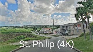 Driving in Barbados  Exploring The Parish of St Philip 4K [upl. by Vitia]