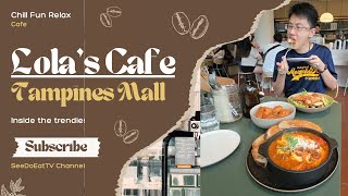 Lolas Cafe Tampines Mall 😱😋 food sgfood sgfoodies singapore lola cafe fusion tampines fun [upl. by Vada]