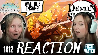 WE WERE WRONG  Demon Slayer  Reaction 1X12 First Time Watching [upl. by Lapham]