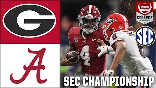 SEC Championship Georgia Bulldogs vs Alabama Crimson Tide  Full Game Highlights [upl. by Pail211]