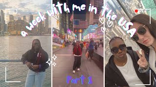 VLOG  une semaine avec moi aux USA 🇺🇸 partie 1 [upl. by Ramgad870]