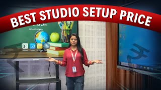 Best STUDIO SETUP Price digitalboard education onlineteaching studiosetup [upl. by Eniac380]