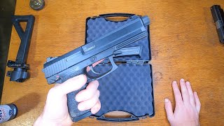 The BIGGEST STUPIDEST handgun HK MK23 review [upl. by Angadresma]