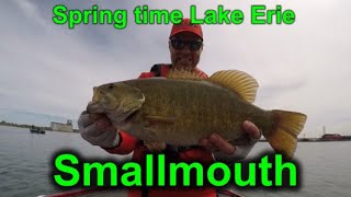 Spring time Lake Erie Smallmouth [upl. by Kalk]