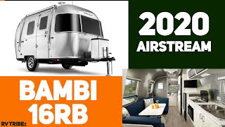 2020 AIRSTREAM BAMBI 16RB WALK AROUND TOUR [upl. by Htiffirg]