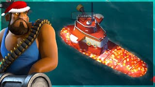 Boom Beach INSANE Christmas Trader [upl. by Pestana]