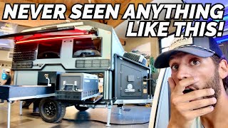 The most FASCINATING camper I’ve seen in 2024 🤯 Tribe Expedition 500 Overlanding Travel Trailer [upl. by Opportuna]