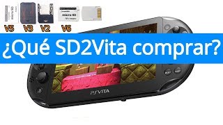 Qué SD2Vita comprar para tu PS Vita V3 V5 V6 2021 [upl. by Anolla]