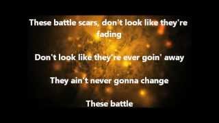 Guy Sebastian Lupe Fiasco Battle Scars Lyrics Video [upl. by Nayrbo]