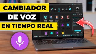 El Mejor Cambiador de voz en tiempo REAL 2023  cambiar voz de hombre a mujer en Discord [upl. by Barta]