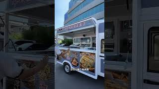 Bulk purchase of large threewheeled snack carts Electric dining car food car small eating car [upl. by Debbee54]