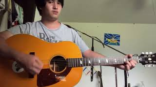 The Beatles  Baby’s In Black Guitar Cover John Lennon Rhythm [upl. by Nawek]