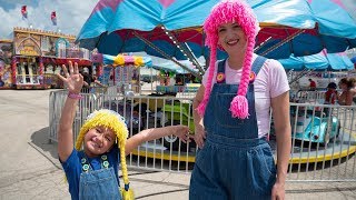 La Feria de Montañas Rusas y Juegos para Niños  Kids Fair [upl. by Hadihsar218]