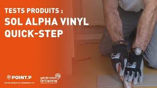 Sol vinyle Alpha Vinyl de Quickstep  Lavis dun artisan POINTP [upl. by Irrabaj]