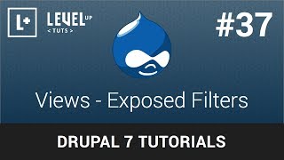 Drupal 7 Tutorials 37  Views  Exposed Filters [upl. by Vernon]