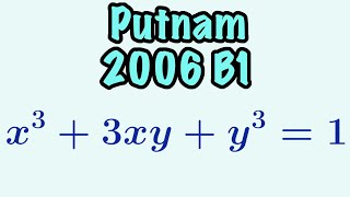 Putnam Exam 2006 B1 [upl. by Maclaine77]