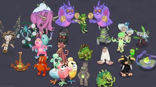 Fire Expantion Faerie Island Remixed Working  My Singing Monsters [upl. by Huan]