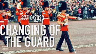 Changing of the guard Changing of the guard Buckingham palace changing the guard London 2023 4k [upl. by Ailliw]