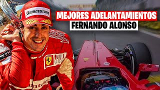 MEJORES ADELANTAMIENTOS DE FERNANDO ALONSO 🔥💥  Narración ANTONIO LOBATO⚡ [upl. by Oni]