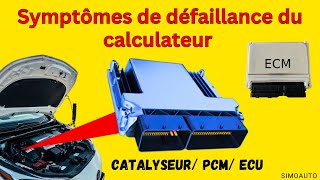 Les symptômes de défaillance du calculateur de gestion moteur  SIMOAUTO [upl. by Tenney769]