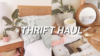 Thrifting Homeware Trends  Huge Charity Shop Home Haul [upl. by Luby]