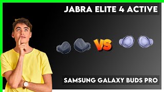 Jabra Elite 4 Active vs Samsung Galaxy Buds Pro Comparison [upl. by Seiter]