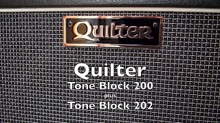 Quilter Tone Block 200 and 202 With Raw Blues Harmonica [upl. by Titania]