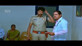 Sudeep Unknowingly Gave Blood To Brother Chiranjeevi Sarja  Varadanayaka Kannada Movie Part 6 [upl. by Alleras]